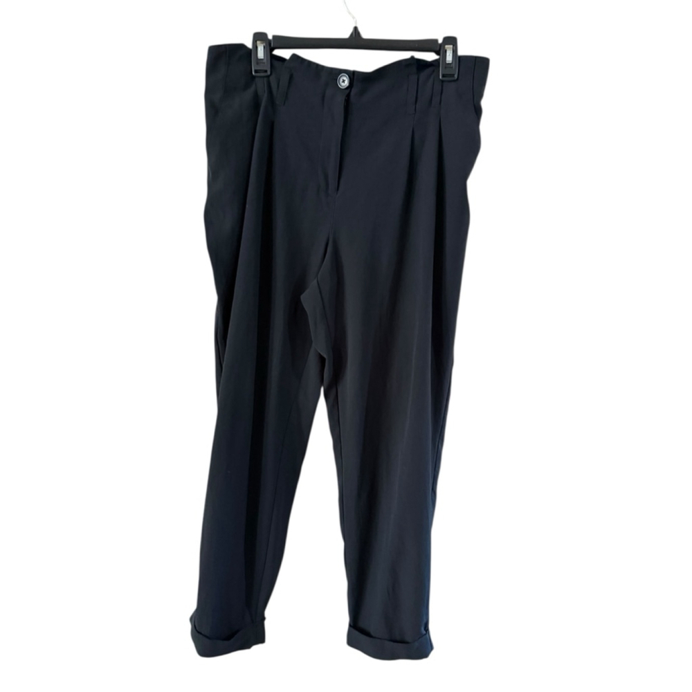 Women's LC Lauren Conrad Black Trousers Size 12 - Picture 12 of 13